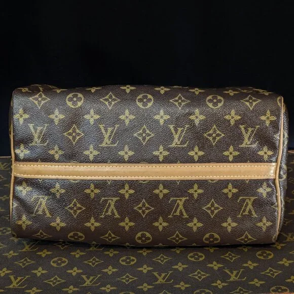 1970s LOUIS VUITTON Speedy 30 The French Company - Vintage LV Bag - Picture 8 of 16